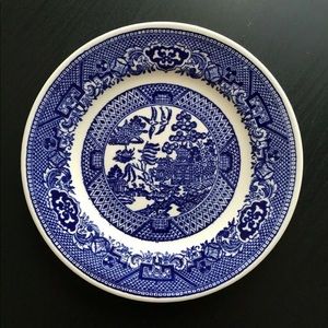 Vintage Homer‎ Laughlin Blue Willow 9" Plate